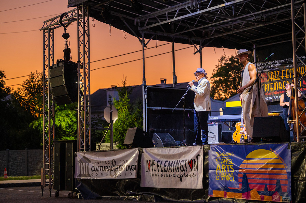 stage at jazz fest